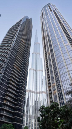 Boho Chic Haven Burj Khalifa view